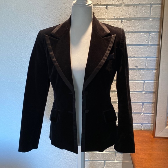 Velvet Blazer by Allen B - Picture 1 of 4